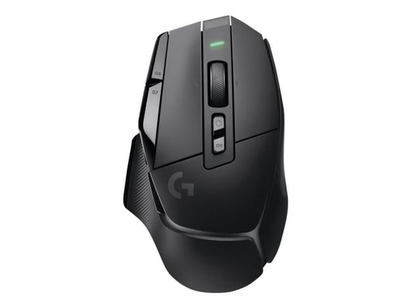 Logitech G502 X Lightspeed - Mus - optisk - 13 knapper (LIGHTFORCE-brytere) - Trådløs (USB) - Hero 25K-sensor - Logitech LIGHTSPEED-mottaker - Svart