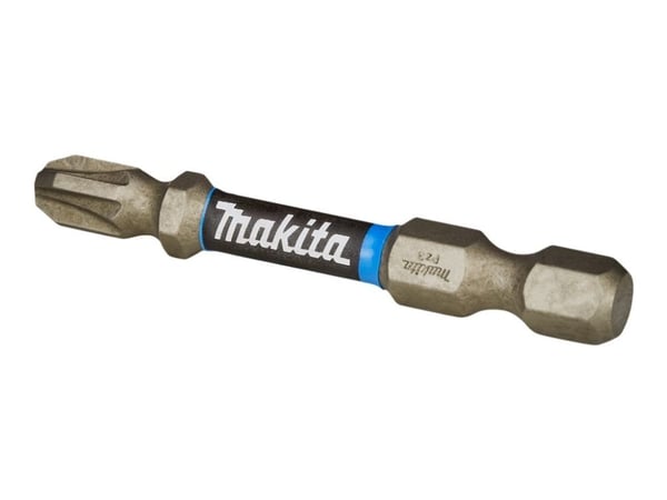 Makita Impact Premier - Impact screwdriver bit - 2 deler - pozidriv - PZ3 - heksagonal - lengde: 50 mm