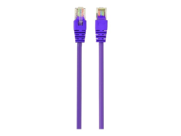Gembird - Koblingskabel - RJ-45 (hann) til RJ-45 (hann) - UTP - CAT 5e - formstøpt - purpur