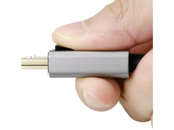 SpeaKa Professional SP-9510456, 2 m, DisplayPort, DisplayPort, Hankjønn, Hankjønn, 7680 x 4320 piksler
