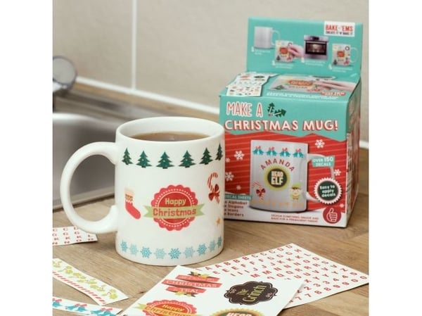 Thumbs Up MYXMASMUG, Single/enkelt, 0,35 l, Flerfarget, Hvit, Keramisk, Universell, 1 stykker