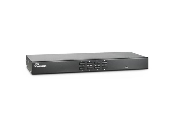 Argus KVM AS-9108DU - KVM-svitsj - 8 x KVM port(s) - 1 lokalbruker - rackmonterbar