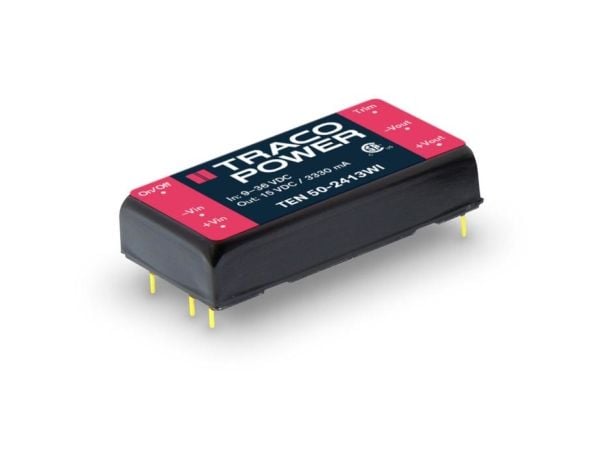 Traco Power TEN 50-2413WI, 25,4 mm, 11 mm, 50,8 mm, 30 g, 50 W, 9-36 V