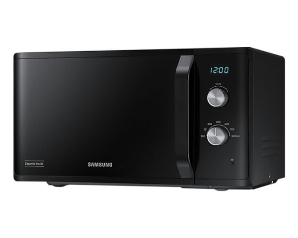 Samsung MW3500K, Benkeplate, Solo mikrobølge ovn, 23 l, 800 W, Knapper, Rotasjon, Sort