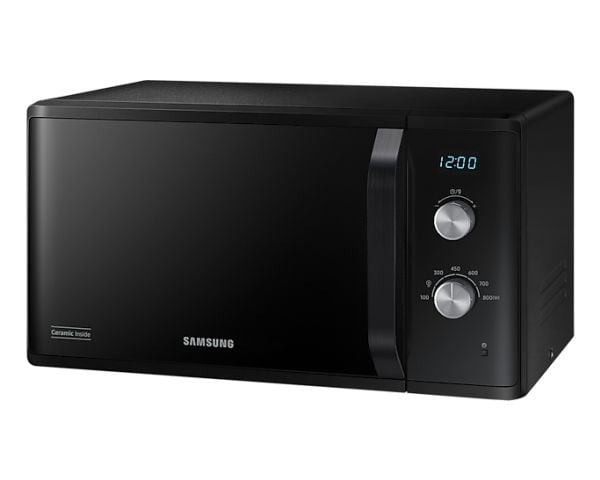 Samsung MW3500K, Benkeplate, Solo mikrobølge ovn, 23 l, 800 W, Knapper, Rotasjon, Sort
