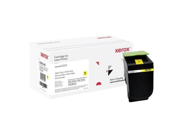 Everyday - Extra High Capacity - gul - kompatibel - tonerpatron (alternativ for: Lexmark 70C0X40, Lexmark 70C2XY0, Lexmark 70C2XYE) - for Lexmark C...