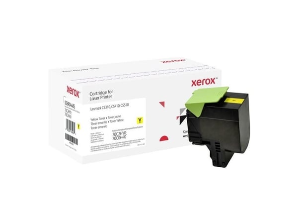 Everyday - Høy ytelse - gul - kompatibel - tonerpatron (alternativ for: Lexmark 70C0H40, Lexmark 70C2HY0) - Green World Alliance returprogram - for...