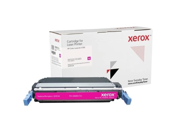Everyday Magenta -värikasetti Xeroxilta, HP Q5953A -yhteensopiva, 10000 sivua- (006R04154), 10000 sivua, Magenta, 1 kpl