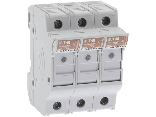 Eaton säkringshållare med indikator 3P 10 x 38 32A 690V (CHM3DIU)