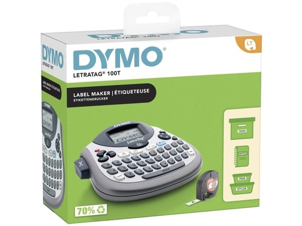 DYMO LetraTag LT-100T pöytälaitteen QWERTY-näppäimistö