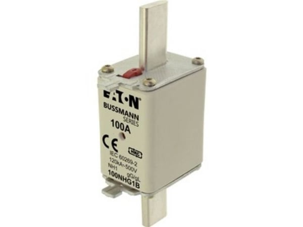 Eaton 100NHG1B NH-sikring Med mekanisk sicherungsanzeige Sikringsstørrelse = 1 100 A 500 V 3 stk