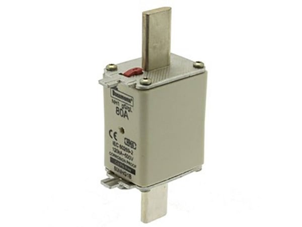 Eaton 80NHG1B NH-sikring Med mekanisk sicherungsanzeige Sikringsstørrelse = 1 80 A 500 V 3 stk