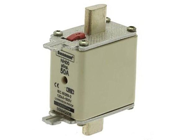 Eaton 50NHG00B NH-sikring Med mekanisk säkerhetsindikering Sikringsstørrelse = 00 50 A 500 V 3 stk