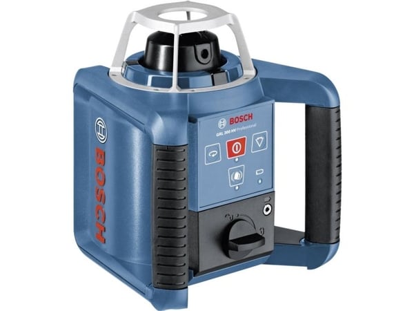 Bosch rotasjonslaser GRL 300 HVG Professional med holder (blått, grønn laserlinje)