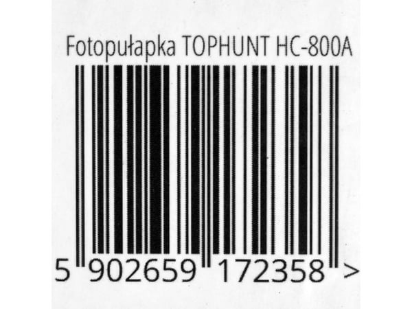 TOPHUNT HC800A FOTOFÆLDE