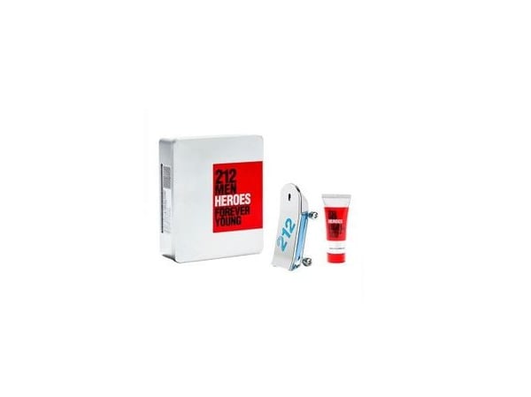 Bundle Carolina Herrera 212 Men Heroes EDT 90 ml + SG 100 ml