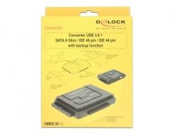 Delock - Lagringskontroller - ATA-133 / SATA 6Gb/s - USB 3.0