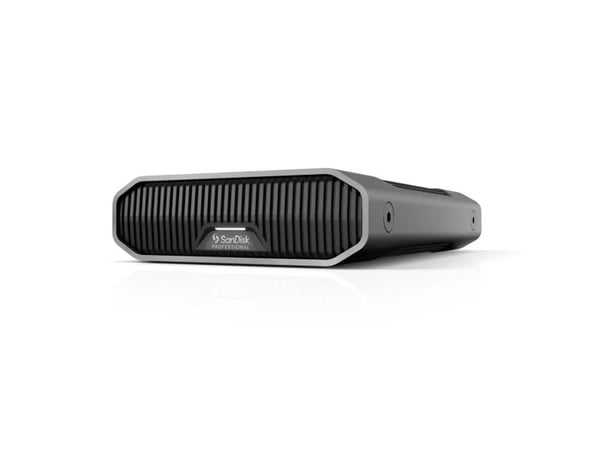 SanDisk Professional - Harddisk - Enterprise - 22 TB - ekstern (stasjonær) - USB 3.2 Gen 2 (USB-C kontakt) - 7200 rpm