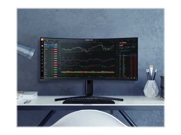 Xiaomi Mi - LED-skjerm - 27" - 2560 x 1440 QHD @ 165 Hz - IPS - 400 cd/m² - 1000:1 - DisplayHDR 400 - 1 ms - 2xHDMI, DisplayPort, USB - svart