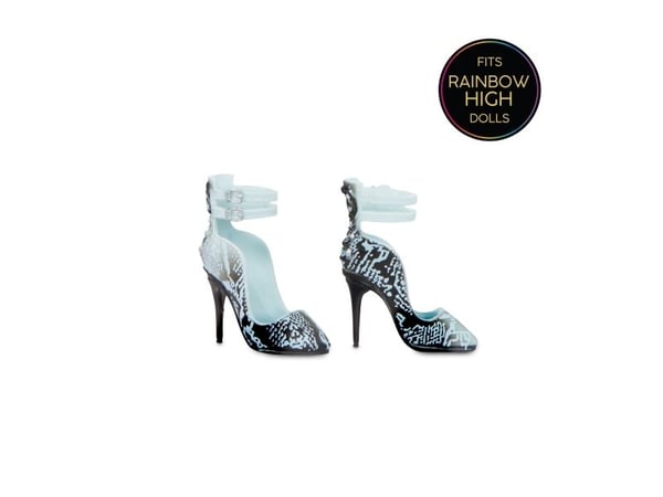 MGA MGA MGA Rainbow High Accessories Studio Series 1, Surprise Shoe Box S Lajitelma PDQ 586074 op.27kpl sekoitushinta/kpl