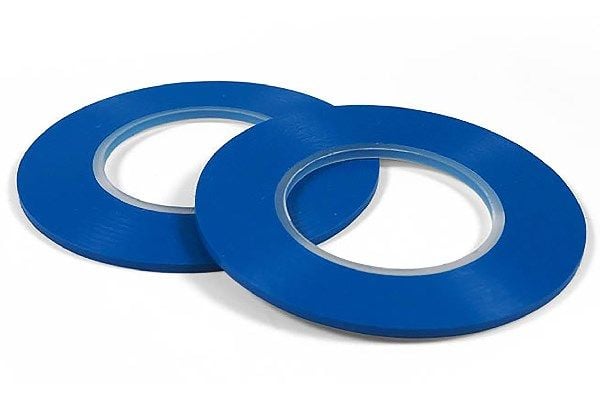 Vallejo T07008, Maskeringstejp för målning, Blå, Plast, Universal, 18 m, 2 mm