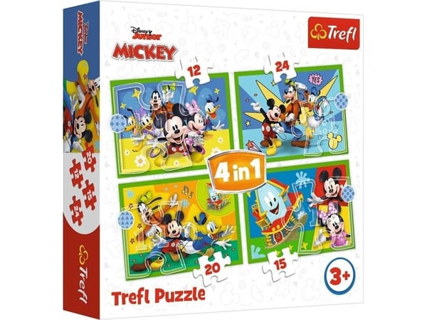 Trefl 34616, 24 styck, Andra, 4 År