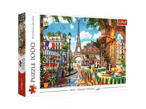 Trefl Parisian morning, 1000 styck, Stad, 12 År