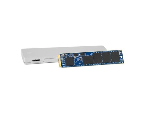 OWC Aura Pro 6G, 250 GB, Micro-USB B, 3.2 Gen 1 (3.1 Gen 1), 530 MB/s, Silver