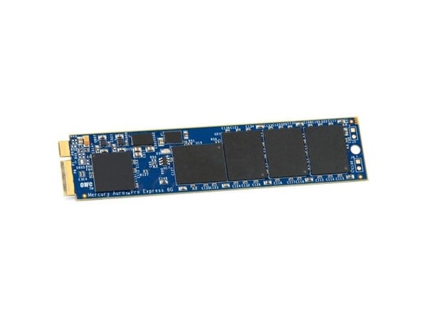 OWC Aura Pro 6G, 250 Gt, Micro-USB B, 3.2 Gen 1 (3.1 Gen 1), 530 MB/s, Sølv
