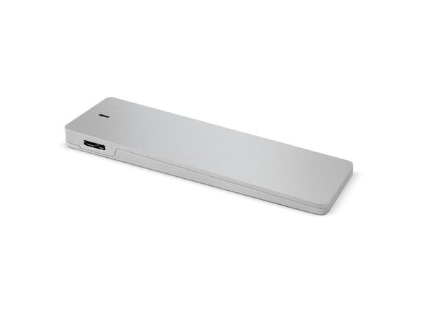 OWC Aura Pro 6G, 250 Gt, Micro-USB B, 3.2 Gen 1 (3.1 Gen 1), 530 MB/s, Sølv