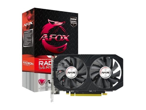 AFOX Radeon RX 550 - Grafikkort - Radeon RX 550 - 4GB GDDR5 - PCIe 3.0 - DVI, HDMI, DisplayPort