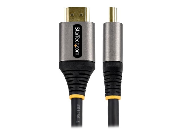 Startech 12ft (4m) HDMI 2.1 Cable, Certified Ultra High Speed HDMI Cable 48Gbps, 8K 60Hz/4K 120Hz HDR10+ eARC, Ultra HD 8K HDMI Cable/Cord w/TPE Ja...