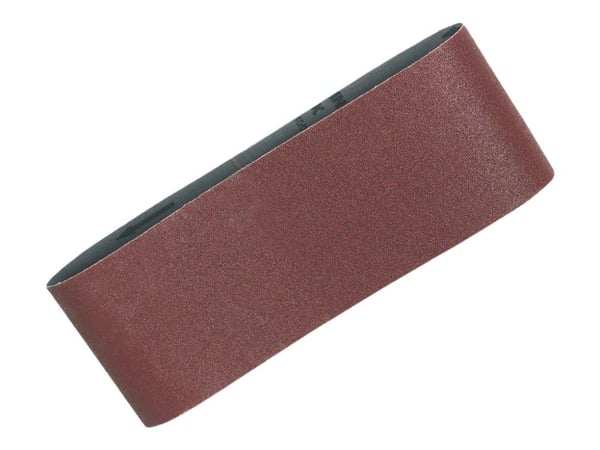 Makita - Slipebelte - for tre, metall, plast, ikke-jernholdig metall, stål, maling - 5 deler - grovkorn: K60 - 100 mm x 610 mm - for Makita 9401, 9404