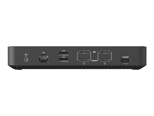 eSTUFF - Telakointiasema - USB-C - 3 x HDMI, 2 x DP - 1GbE - 130 Watt