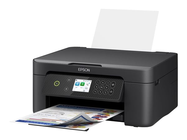 Epson Expression Home XP-4200 - Multifunksjonsskriver - farge - ink-jet - A4/Legal (medie) - opp til 10 spm (trykking) - 100 ark - USB, Wi-Fi - svart