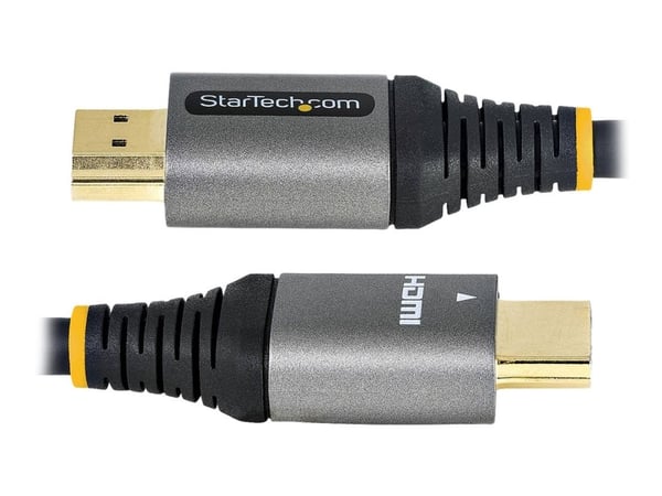 Startech 12ft (4m) HDMI 2.1 Cable, Certified Ultra High Speed HDMI Cable 48Gbps, 8K 60Hz/4K 120Hz HDR10+ eARC, Ultra HD 8K HDMI Cable/Cord w/TPE Ja...
