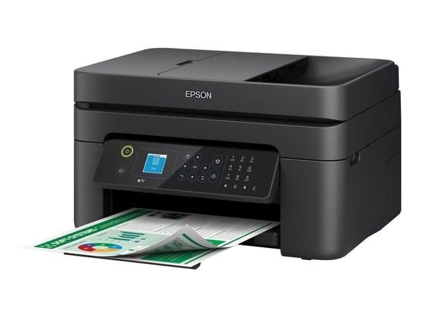 Epson WorkForce WF-2935DWF - Multifunksjonsskriver - farge - ink-jet - 216 x 297 mm (original) - A4/Letter (medie) - opp til 10 spm (trykking) - 10...