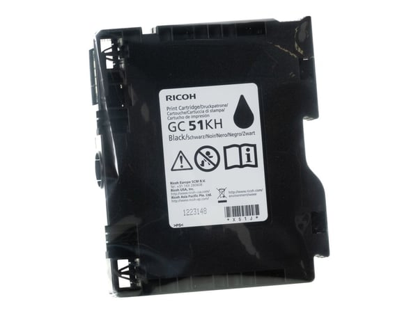 Ricoh GC 51KH - Høy ytelse - svart - original - blekkpatron - for Ricoh SG 3210DNw