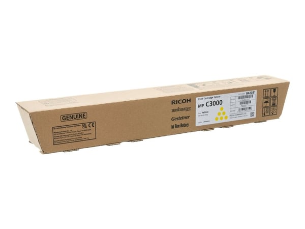 Ricoh MP C3000E - Gul - original - tonerpatron - for Lanier MP C2000, MP C2500, MP C3000; Gestetner MP C2500, MP C3000; Ricoh Aficio MP C2500