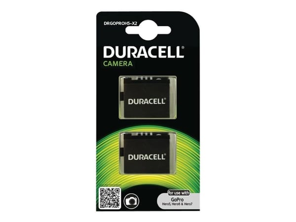Duracell - Batteri - Li-Ion - 1250 mAh - for GoPro Digital Hero 5