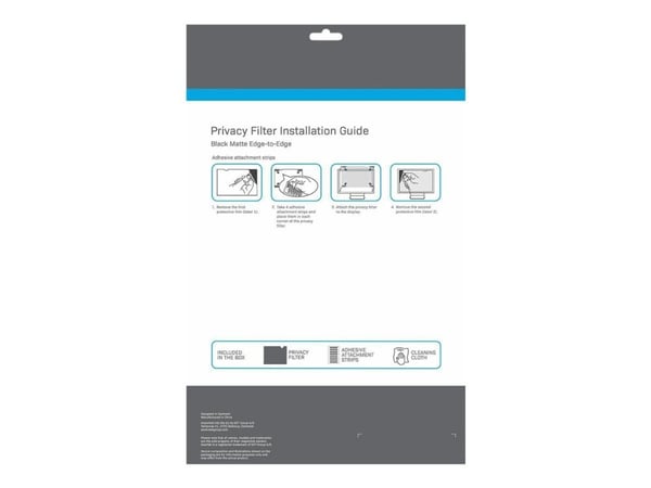 eSTUFF - Notebookpersonvernsfilter - 2-veis - 12.5"