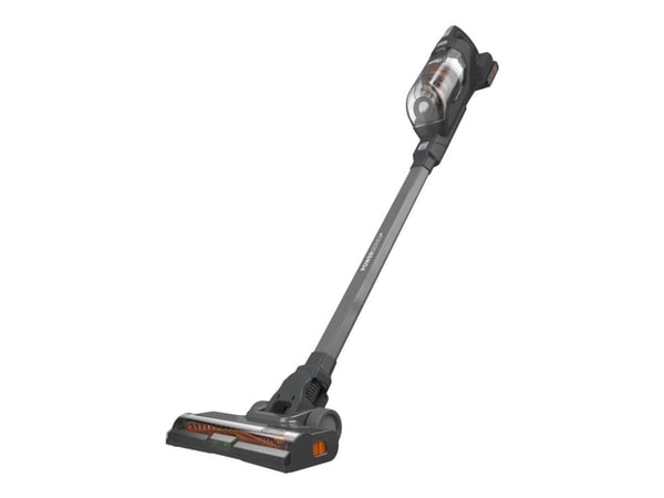 BLACK+DECKER POWERSERIES+ BHFEA18D1 - Dammsugare - skaft/handhållen (2-i-1) - utan påse - sladdlös - orange/grå - 1 batteri, laddare medföljer