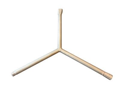 Y-ventilnøgle rustfri - m. 3 koniske hoveder 16x16mm+20x20mm+33x33mm