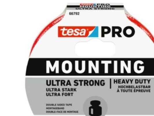 tesa monteringstape 5mx9mm - PRO 66792, dobbeltklæbende ultra stærk skumtape