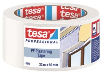 tesa 04845-00001-00 pussbånd hvit (L x B) 33,00 m x 50,00 mm 33 m