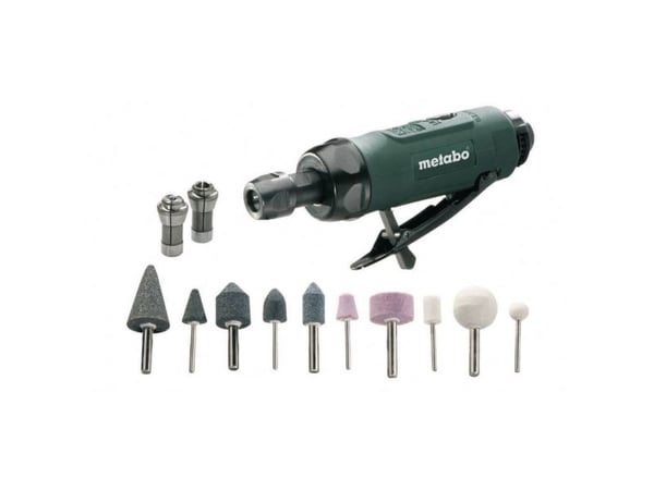 METABO PNEUMAATTINEN SUORAHIOMAKONE DG 25 SET + TARVIKKEET