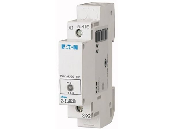 Eaton enkelt kontroll-/signallampe Z-EL/G230 rød - 284921