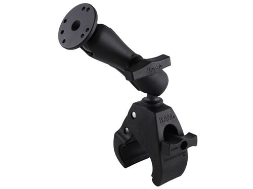 RAM Tough-Claw RAP-401-202U - Monteringssett (monteringsbase, dobbeltsokkelarm, rund sokkeladapter) - nylon - skinnemontering, rør