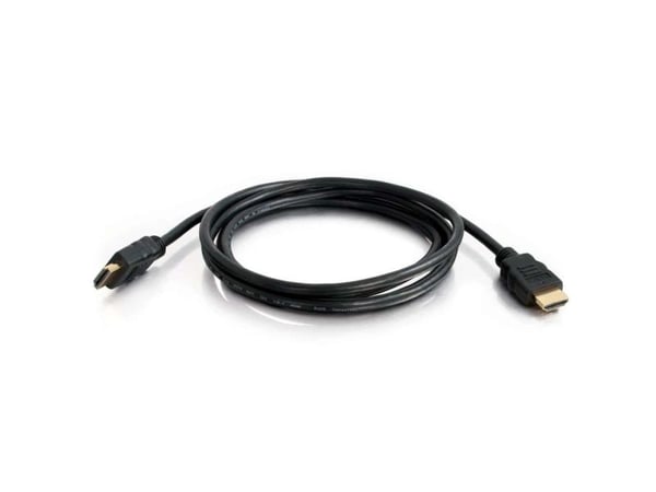 C2G 4ft 4K HDMI Cable with Ethernet - High Speed HDMI Cable - HDMI-kabel med Ethernet - HDMI hann til HDMI hann - 1.22 m - skjermet - svart