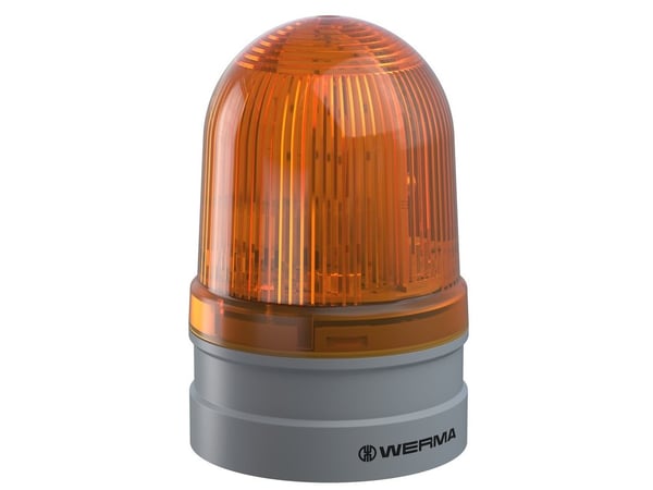Werma 261.340.60, Keltainen, 50000 h, Polykarbonaatti (PC), -30 - 60 °C, IP66, 115 - 230 V